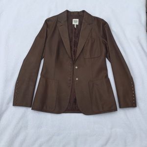 Hermes Paris Leather Jacket NWT